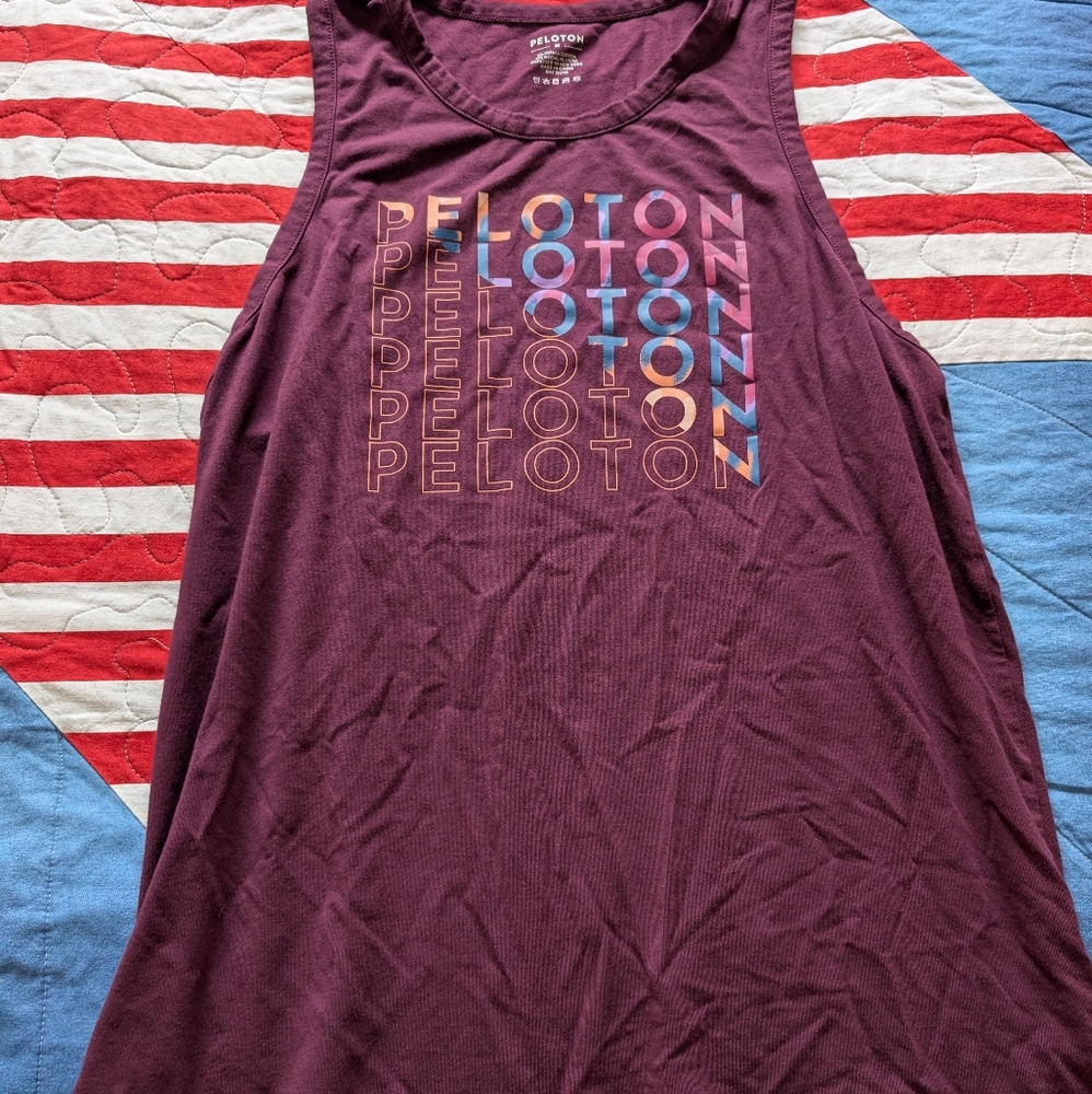Peloton Purple Tank Top